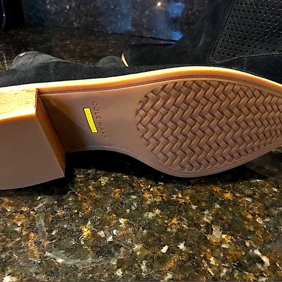 Cole Haan Suede Boots BRAND NEW Size 10 - Picture 5 of 6
